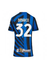 Fotbalové Dres Inter Milan Federico Dimarco #32 Dámské Domácí Oblečení 2024-25 Krátký Rukáv